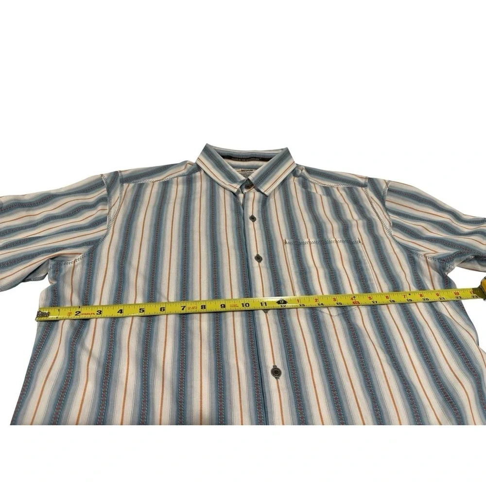 Kuhl Mens Medium Shirt Button Down Short Sleeve Western Hiking Travel‎ Outdoor